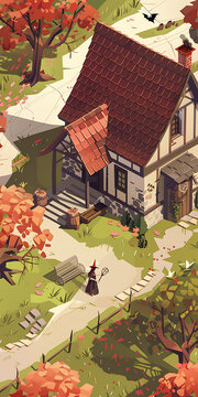 秋天女巫小屋