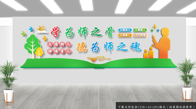 教師辦公室文化墻
