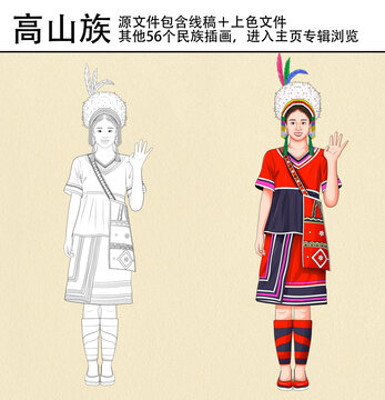 56個(gè)民族之高山族