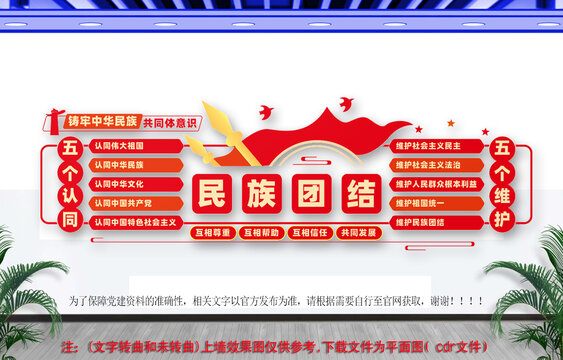 民族團(tuán)結(jié)文化墻