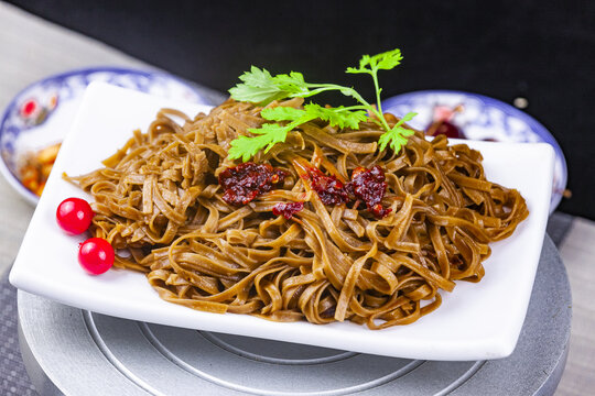 涼拌蕎麥面