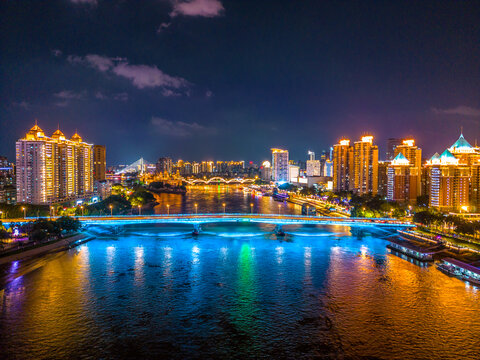 福州閩江夜景