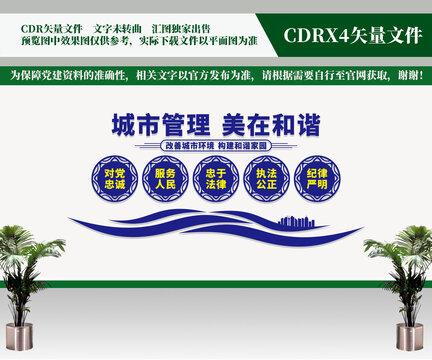 城管形象墻