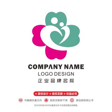 婦幼保健院logo母子