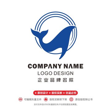 鯨魚logo鯨落萬物生