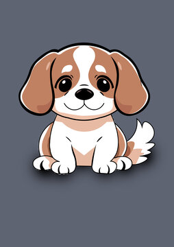 Q版比格犬
