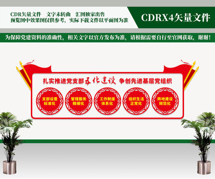 黨支部五化建設(shè)文化墻