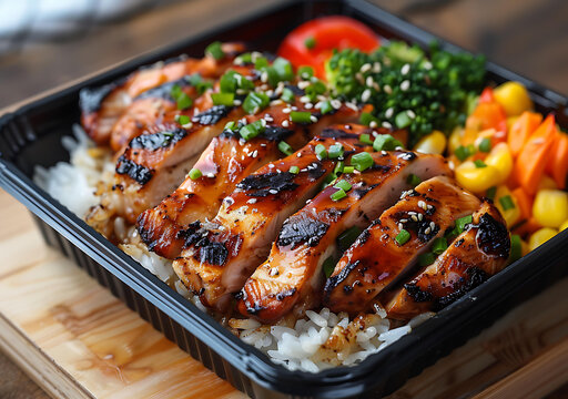 烤雞肉飯