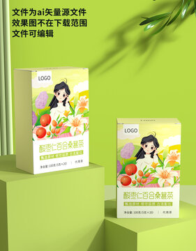 酸棗仁百合桑葚茶