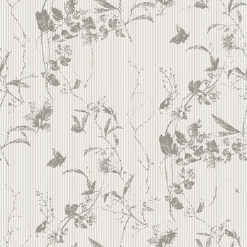 蝴蝶花紋