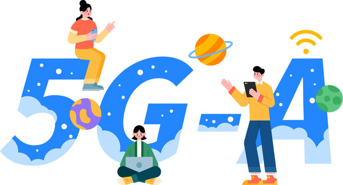 5GA扁平風(fēng)人物元素