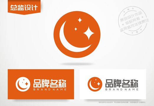 月亮logo標志
