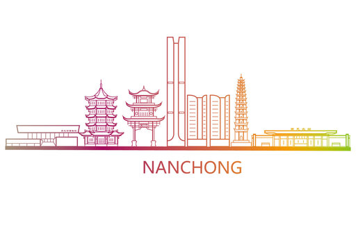 南充簡單插畫