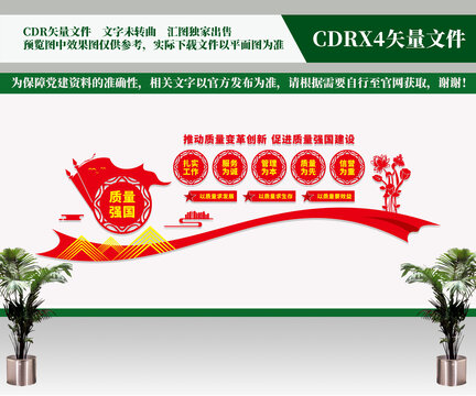 全國質(zhì)量月主題文化墻