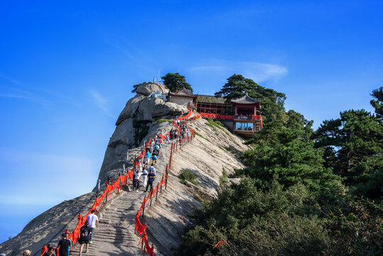 陜西華山風(fēng)光