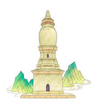 北辛舍利塔