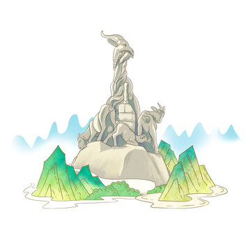 五羊雕塑