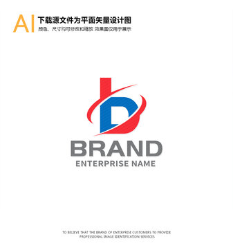 B字母logo