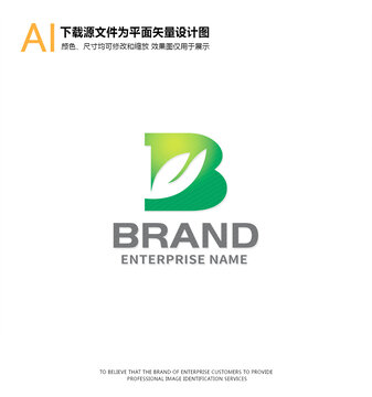 B字母logo