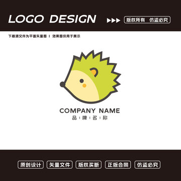刺猬logo標(biāo)志
