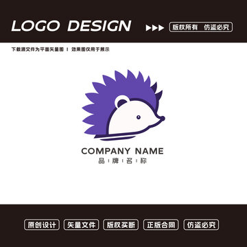 刺猬logo標(biāo)志