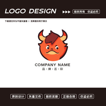 牛logo標(biāo)志
