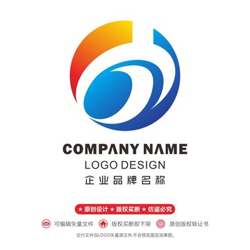 字母d標(biāo)志電子科技金融