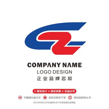 高鐵火車地鐵logo字母CZ