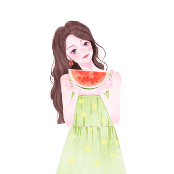西瓜女孩