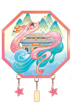冰箱貼設(shè)計(jì)原創(chuàng)插畫