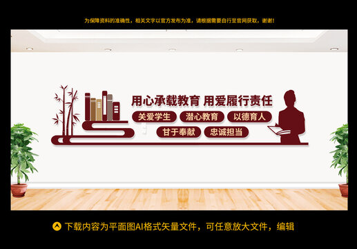 教師辦公室文化墻
