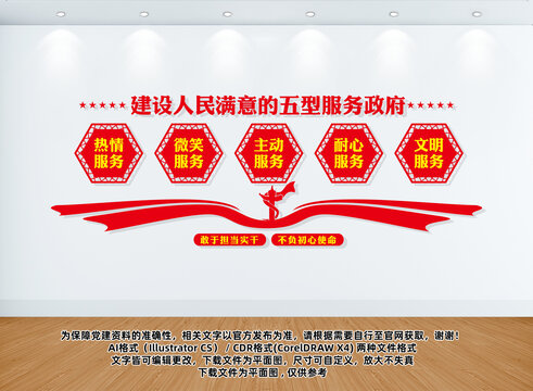 人民滿意的五型服務政府