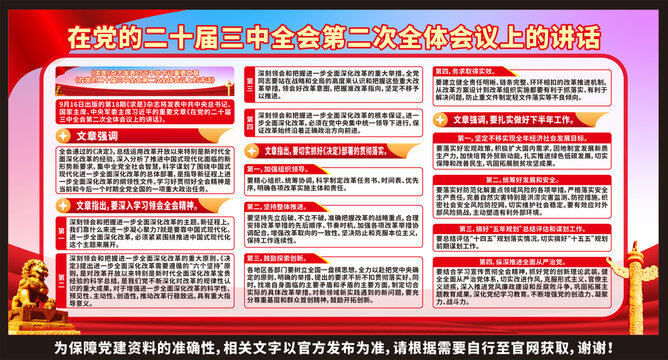 二十屆三中全會(huì)二次會(huì)議