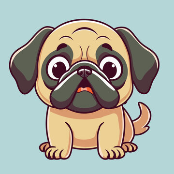 Q版巴哥犬