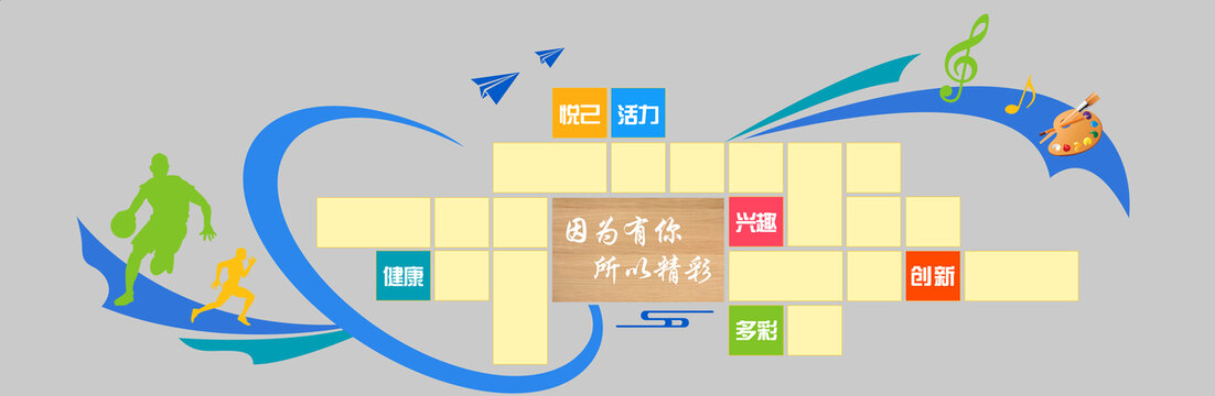學(xué)校照片展示墻