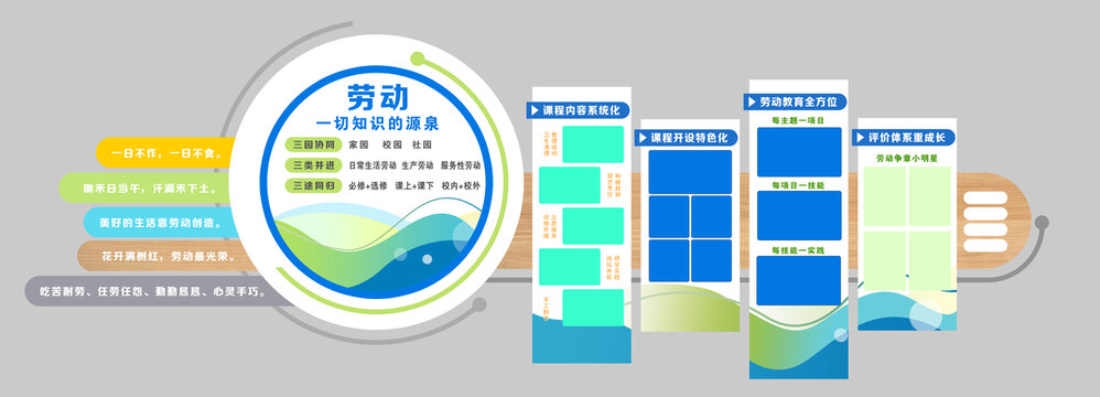 學(xué)校照片展示墻
