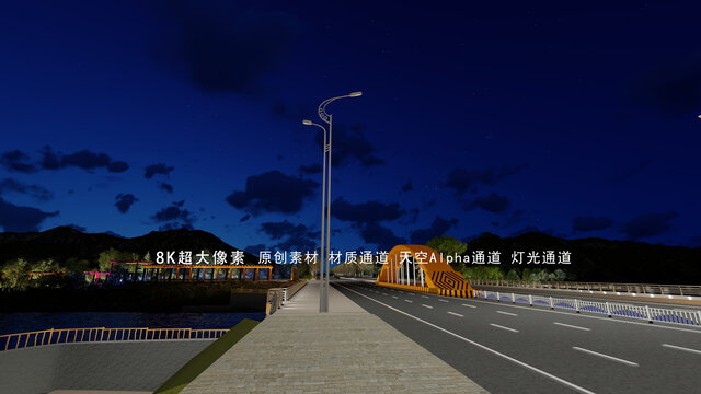 橋上亮化
