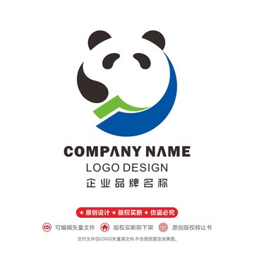 熊貓logo讀書