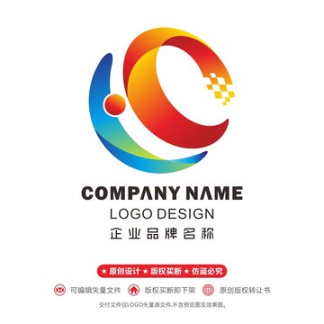 HC字母標(biāo)志設(shè)計(jì)