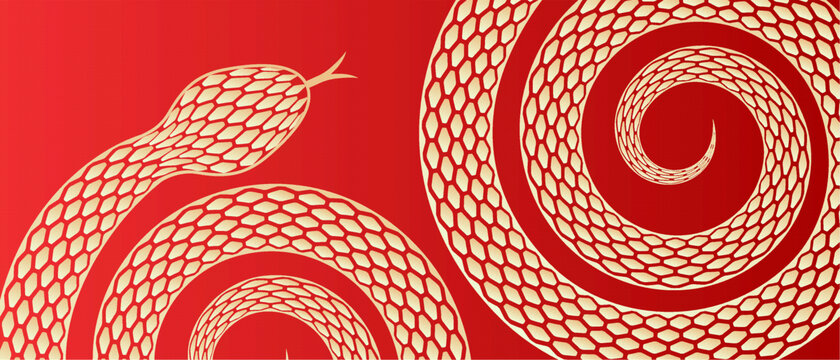 蛇年圖藝術(shù)設(shè)計(jì)背景