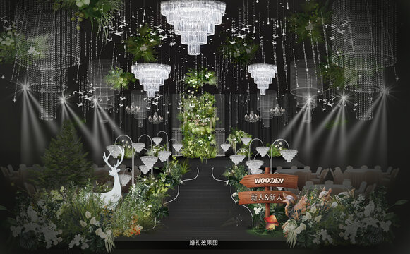 森系水晶婚禮