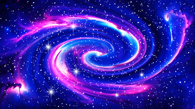 唯美漩渦星空頂