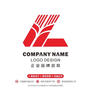 字母L麥穗農(nóng)業(yè)