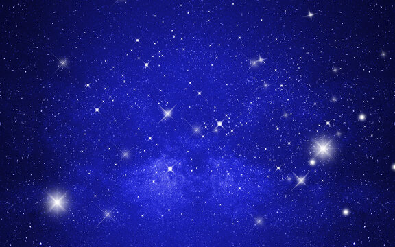 魅力星空元素背景素材