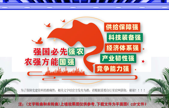 強(qiáng)國(guó)必先強(qiáng)農(nóng)農(nóng)強(qiáng)方能國(guó)強(qiáng)