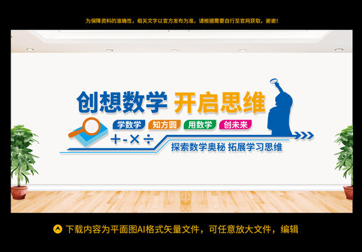 數(shù)學(xué)文化墻