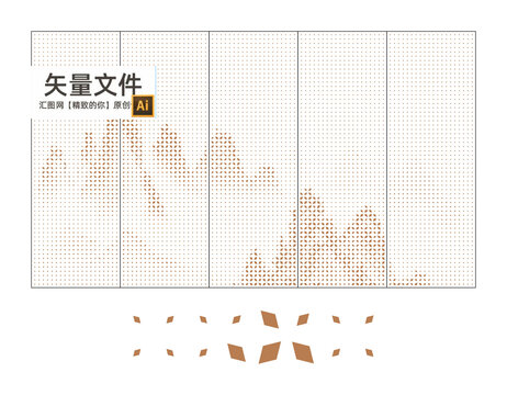 鋁板山?jīng)_孔圖案