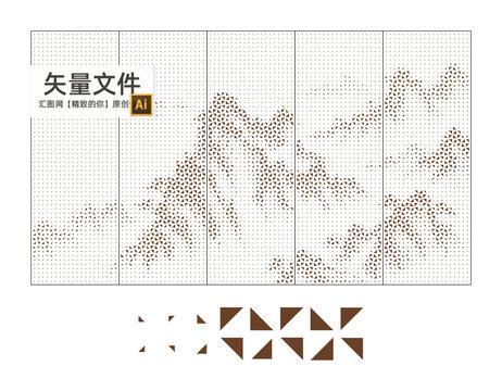 鏤空山圖