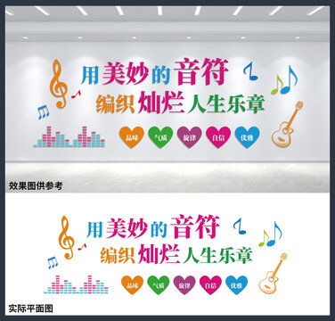 音樂(lè)教室背景墻