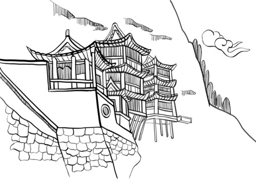 北岳懸空寺